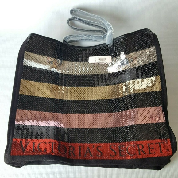 Victoria’s Secret Tote Bag With Cosmetic Pouch - Picture 2 of 8